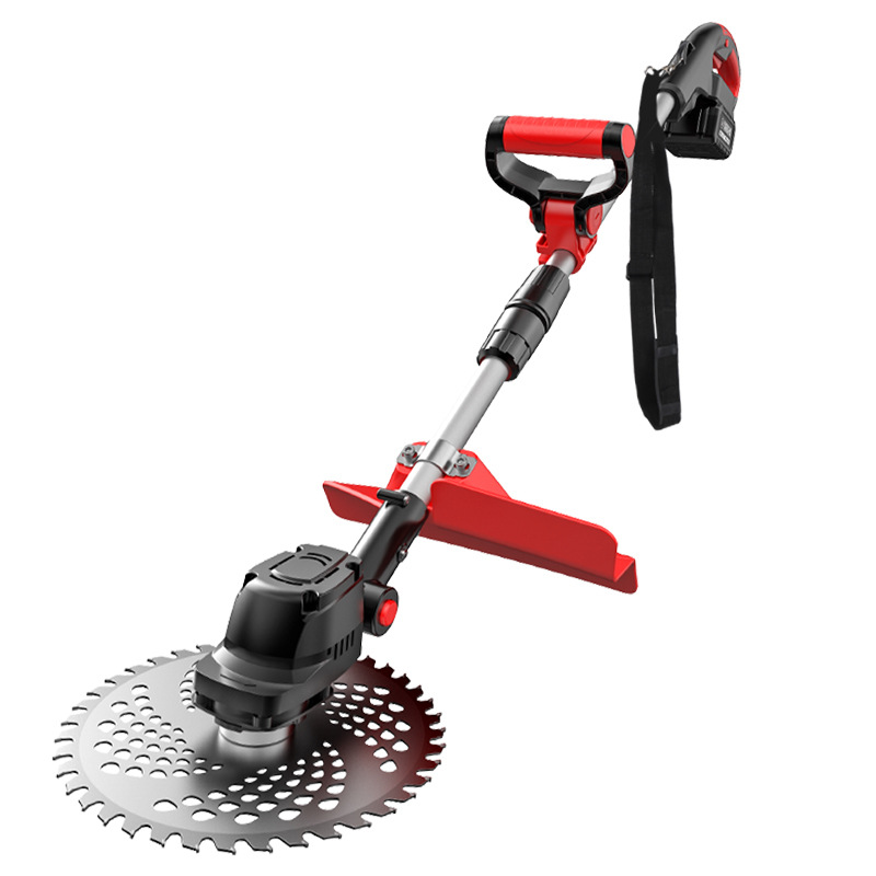 Brushless Cordless Grass Trimmer 21V - Telescopic Rod Grass Trimmer Brushless Electric