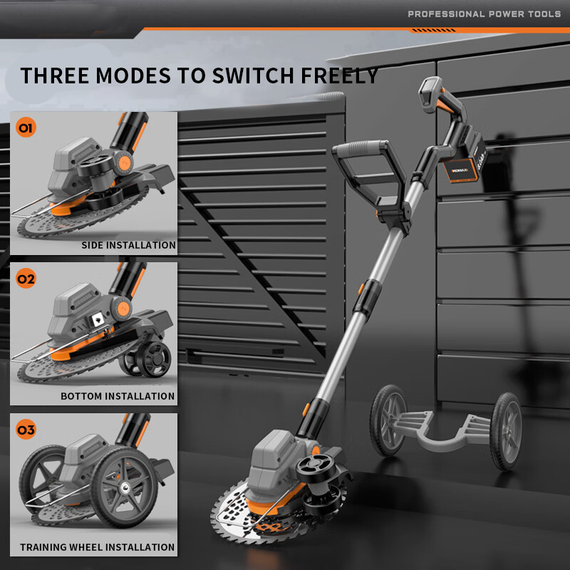 Portable Household Electric Mo - Brushless Cordless Grass Trimmer 21V 评论和价格