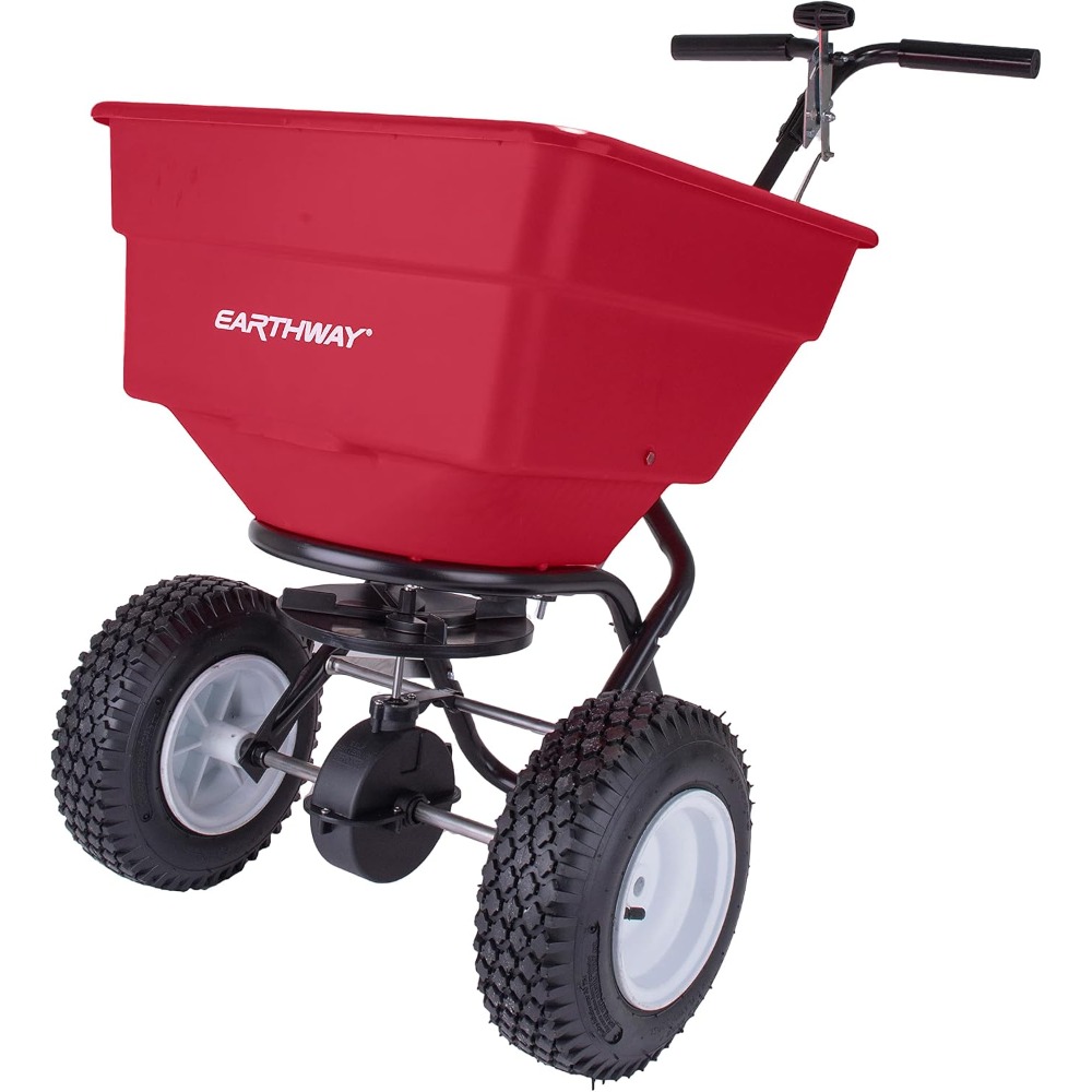 2170 Commercial 100 LB Broadca - Fertilizer Spreader Walk Behind Broadcast 评论和价格