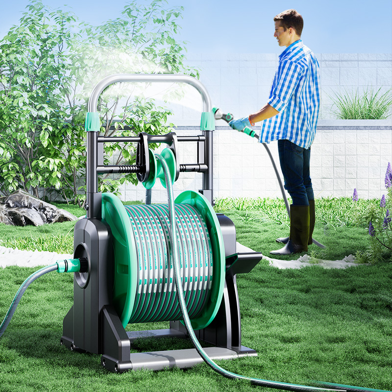 Automatic Yardworks 30M Hose S - Garden Hose Reel Automatic Retractable 30M 评论和价格