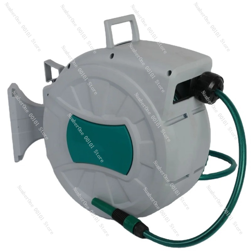 30M Heavy Duty Retractable Hos - Garden Hose Reel Automatic Retractable 30M 评论和价格