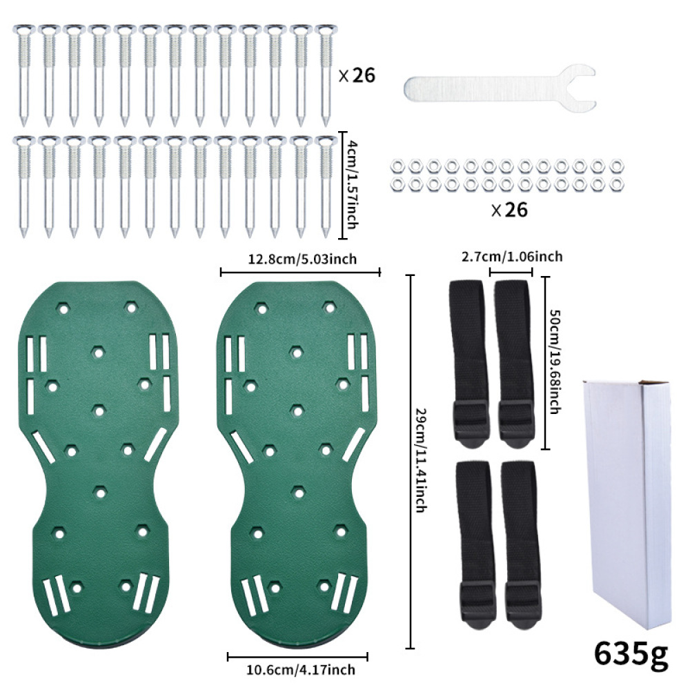 Adjustable Garden Lawn Aeratio - Lawn Aerator Shoes Spikes Heavy Duty 评论和价格