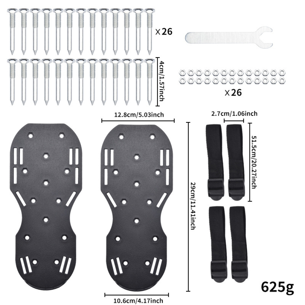 Adjustable Garden Lawn Aeratio - Lawn Aerator Shoes Spikes Heavy Duty 评论和价格
