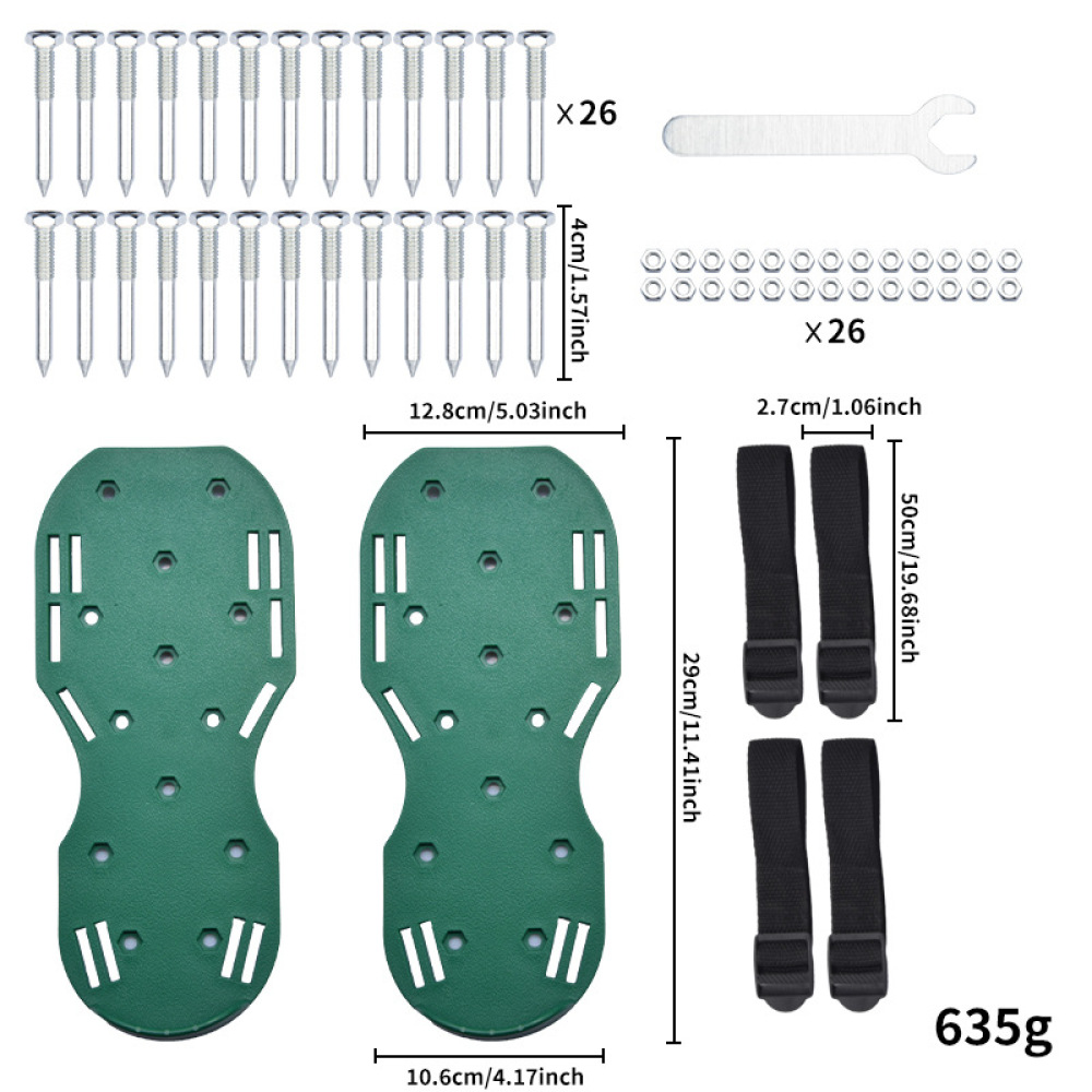 Lawn Aerator Spike Shoes Durab - Lawn Aerator Shoes Spikes Heavy Duty 评论和价格