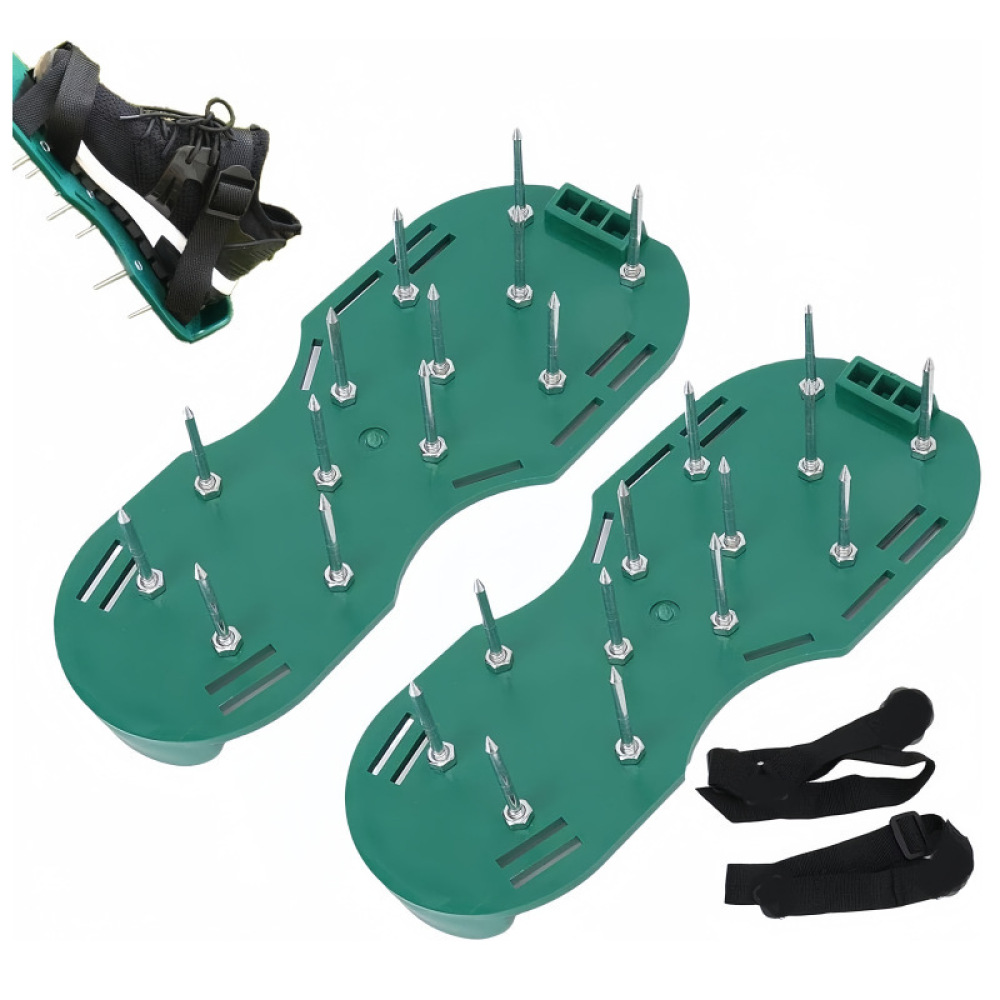 Lawn Aerator Spike Shoes Durab - Lawn Aerator Shoes Spikes Heavy Duty 评论和价格
