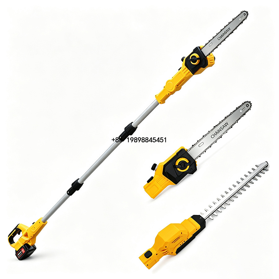 2-in-1 Cordless Pole Chainsaw  - Cordless Hedge Trimmer Pole 2 In 1 评论和价格