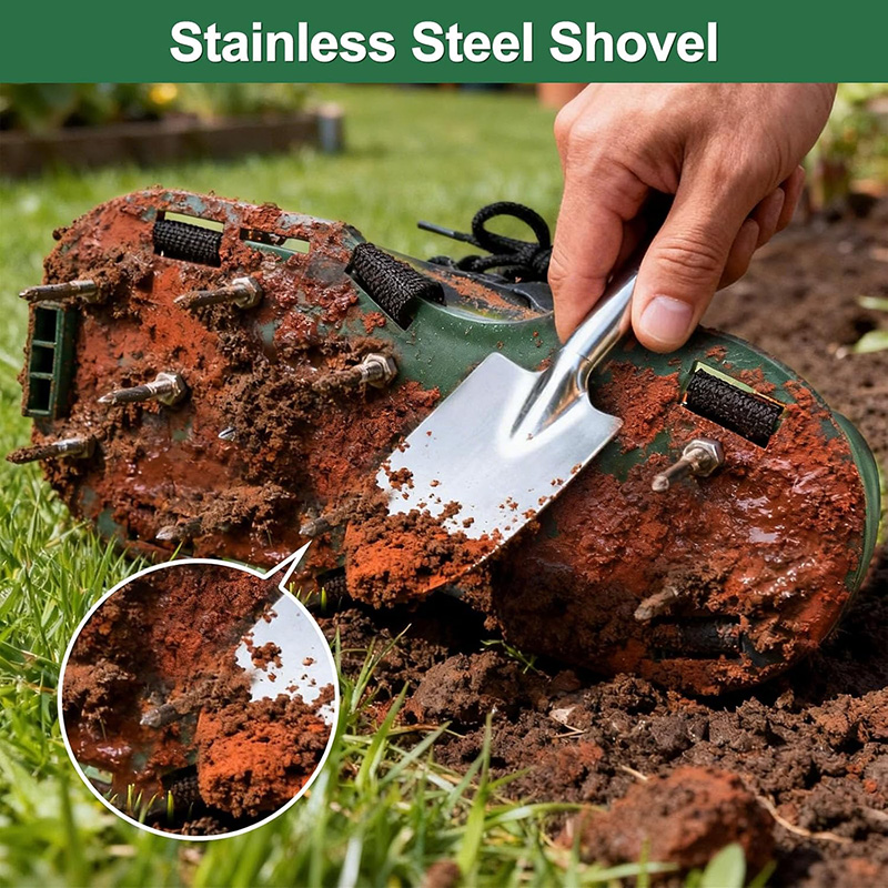 1 Pair Lawn Aerator Shoes for  - Lawn Aerator Shoes Spikes Heavy Duty 评论和价格