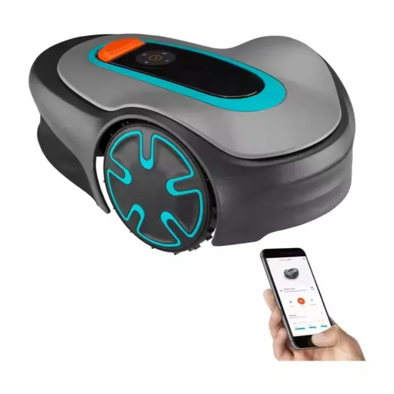 Grey Automatic lawn mower Smar - Smart Automatic Lawn Mower App 评论和价格