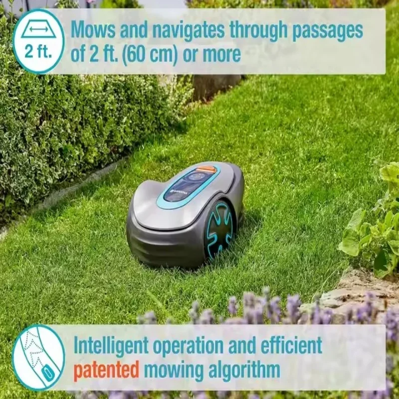 Grey Automatic lawn mower Smar - Smart Automatic Lawn Mower App 评论和价格
