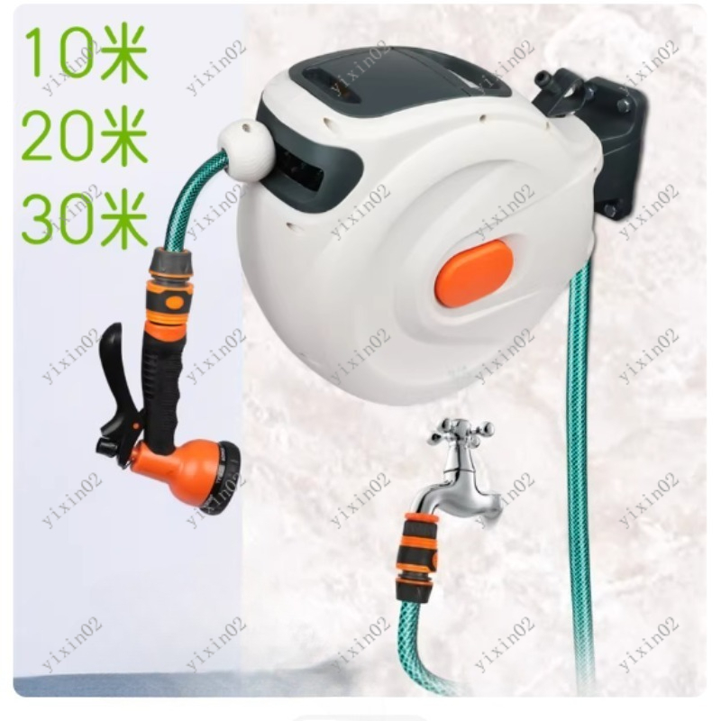 Automatic Retractable Garden H - Garden Hose Reel Automatic Retractable 30M 评论和价格