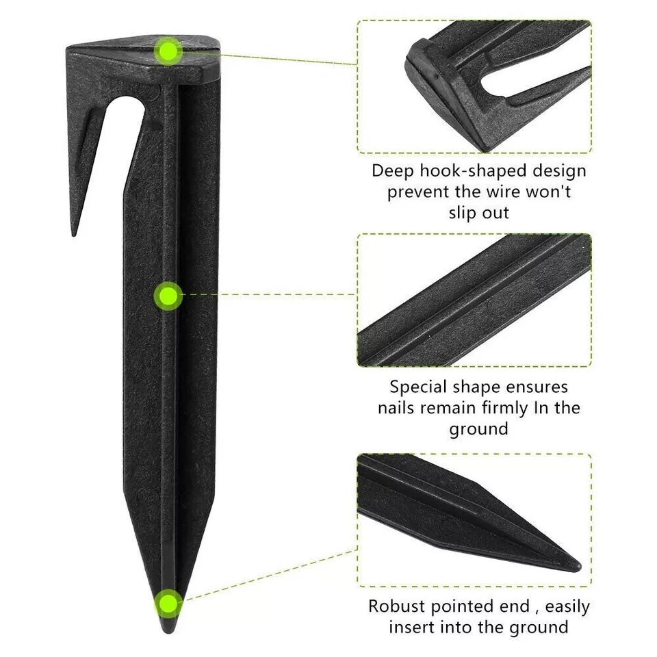 Lawn Mower Boundary Pegs For S - Boundary Wire Cable Peg Nails Lawn 评论和价格