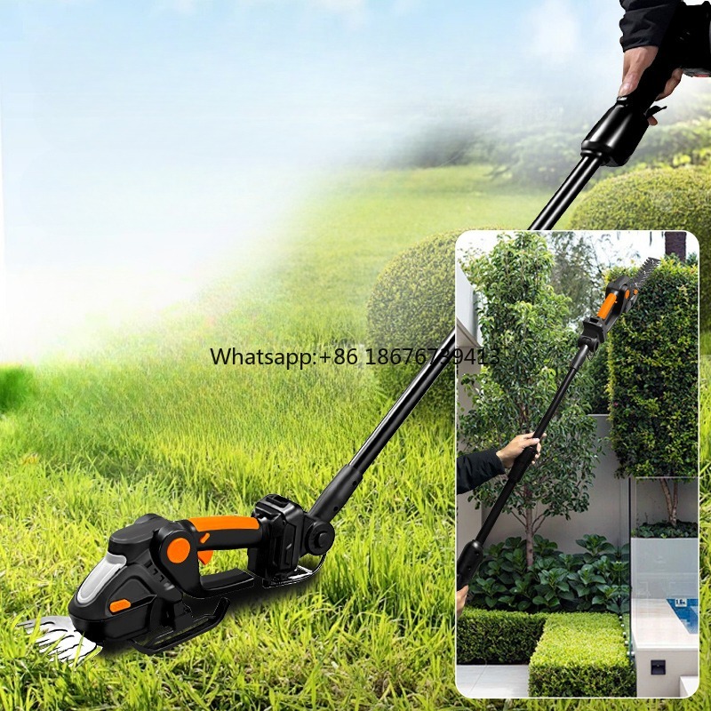Long Pole 2 in 1 Handheld Hedg - Cordless Hedge Trimmer Pole 2 In 1 评论和价格