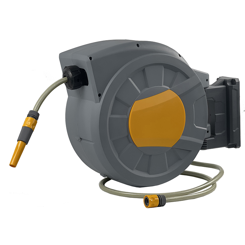 30M Auto Wall Mounted Automati - Garden Hose Reel Automatic Retractable 30M 评论和价格