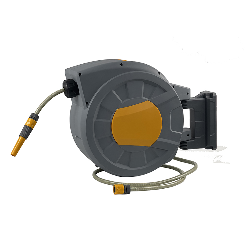 30M Auto Wall Mounted Automati - Garden Hose Reel Automatic Retractable 30M 评论和价格
