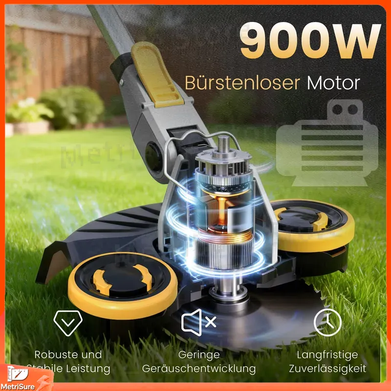 21V 900W Brushless Cordless Gr - Brushless Cordless Grass Trimmer 21V 评论和价格