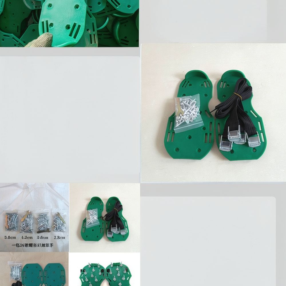 Heavy Duty Garden Aerator Shoe - Lawn Aerator Shoes Spikes Heavy Duty 评论和价格