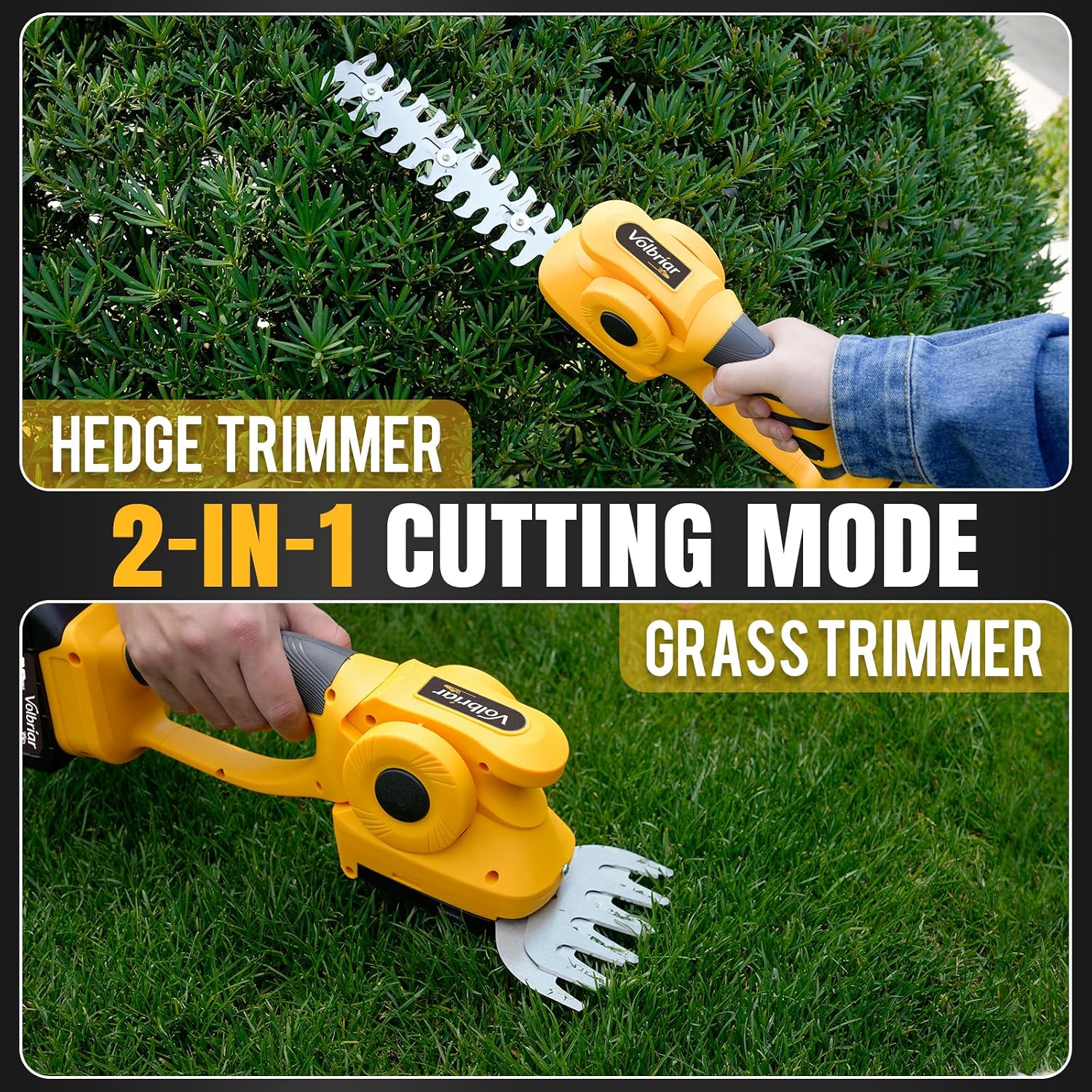 2-in-1 Cordless Pole Hedge Tri - Cordless Hedge Trimmer Pole 2 In 1 评论和价格