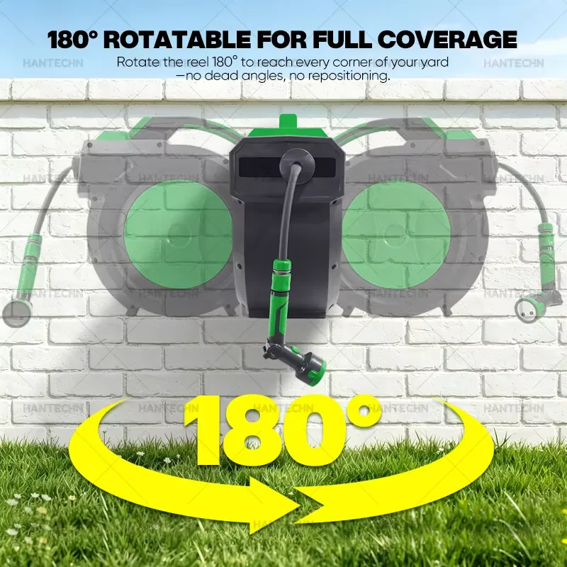 for Hantechn Automatic Retract - Garden Hose Reel Automatic Retractable 30M 评论和价格