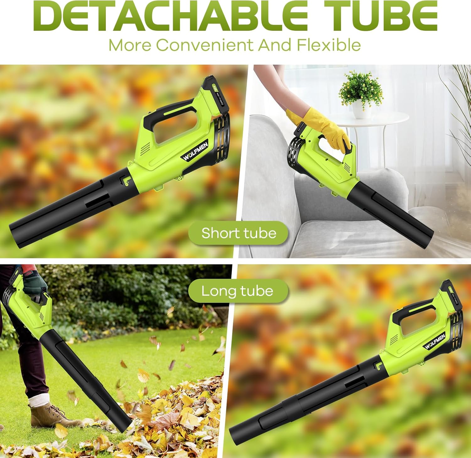 Cordless Electric Leaf Blower, - Cordless Leaf Blower Brushless 20V 评论和价格