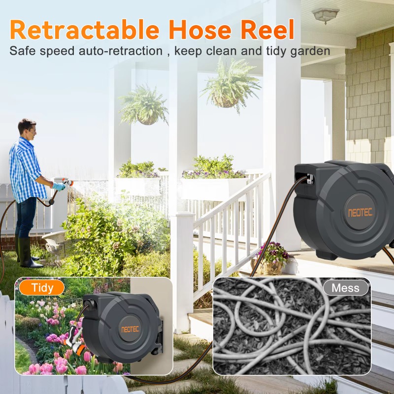 1/2 30M Automatic Retractable  - Garden Hose Reel Automatic Retractable 30M 评论和价格