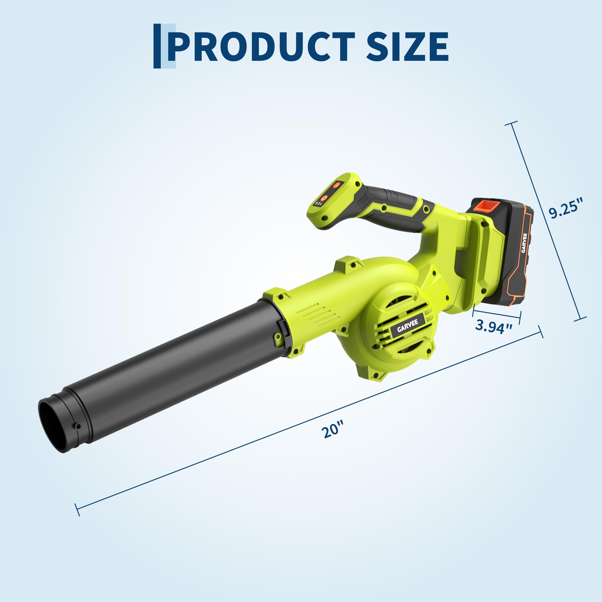 20V Cordless Leaf Blower With  - Cordless Leaf Blower Brushless 20V 评论和价格