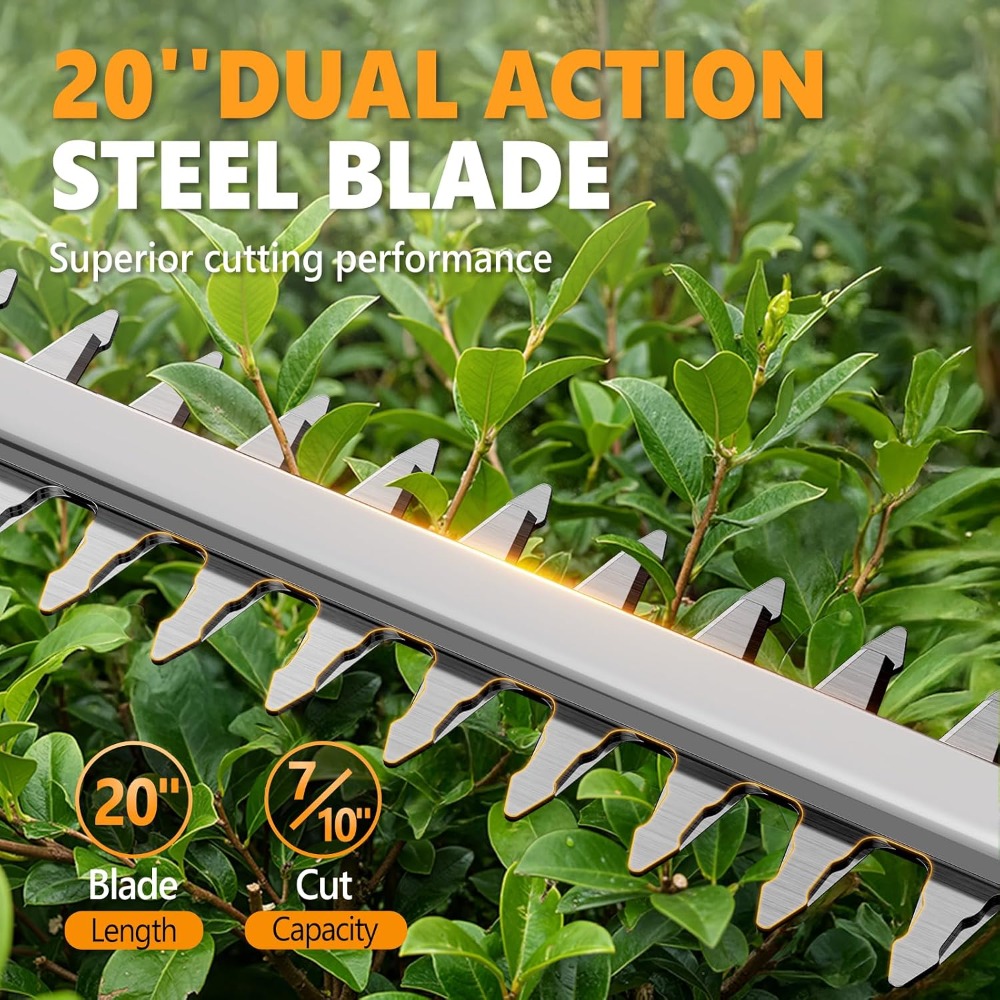 2-in-1 Cordless Pole & Handhel - Cordless Hedge Trimmer Pole 2 In 1 评论和价格