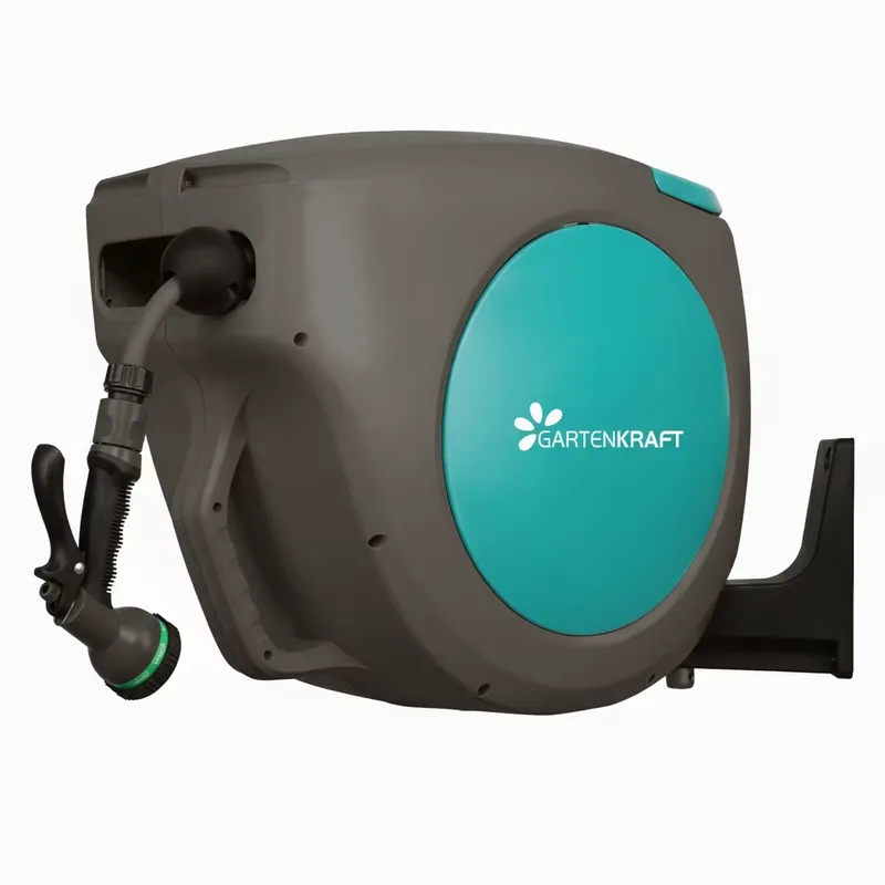 30M Wall Mounted with Spray No - Garden Hose Reel Automatic Retractable 30M 评论和价格