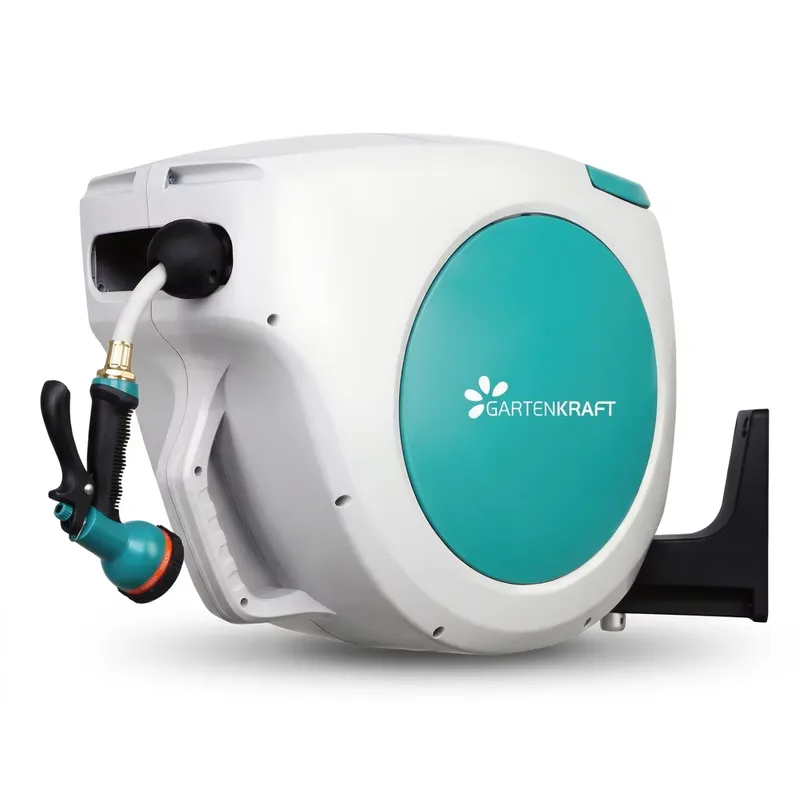 GARTENKRAFT RK-30S 30M Wall Mo - Garden Hose Reel Automatic Retractable 30M 评论和价格