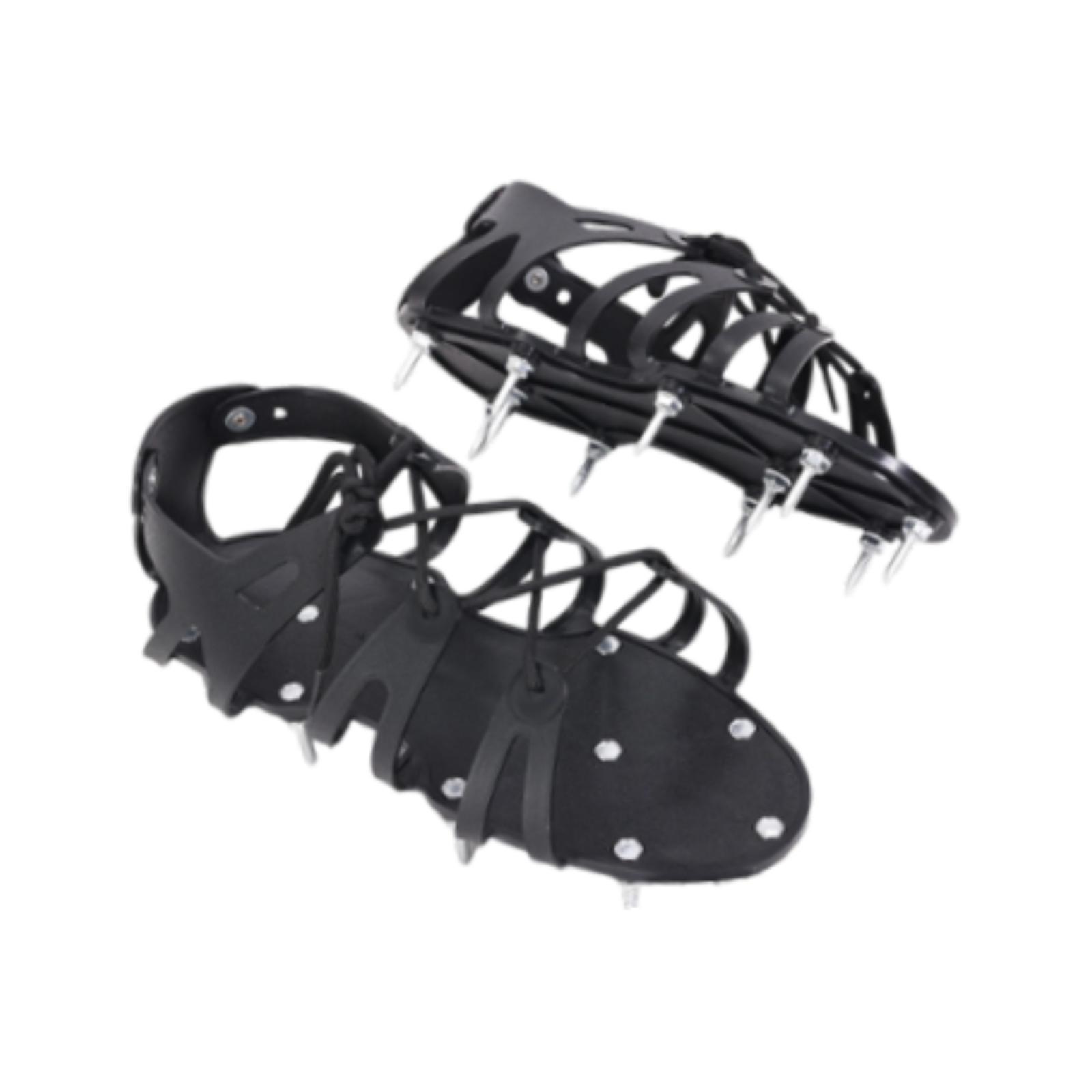 2 Pieces Spiked Shoes Lawn Aer - Lawn Aerator Shoes Spikes Heavy Duty 评论和价格