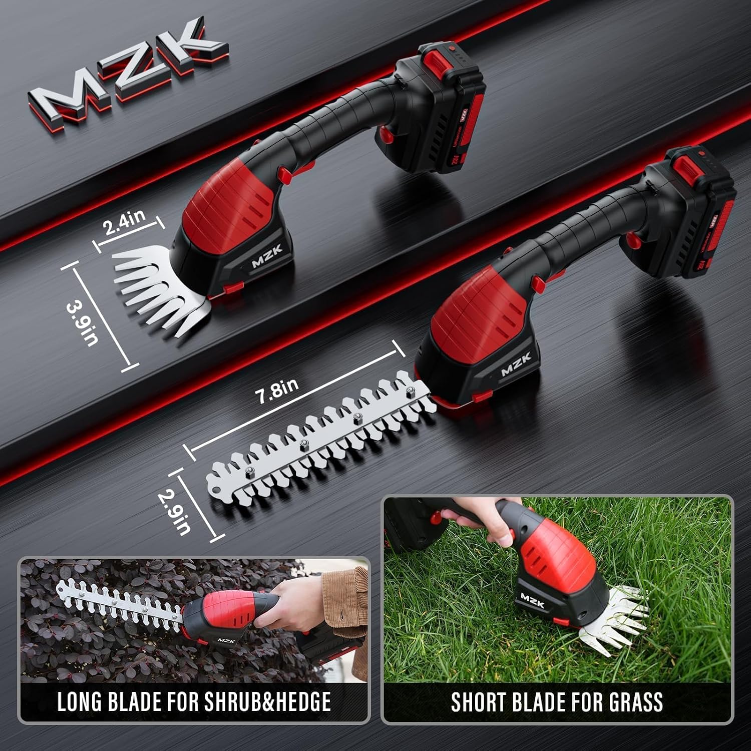 20V 2-in-1 Pole Hedge Trimmer  - Cordless Hedge Trimmer Pole 2 In 1 评论和价格